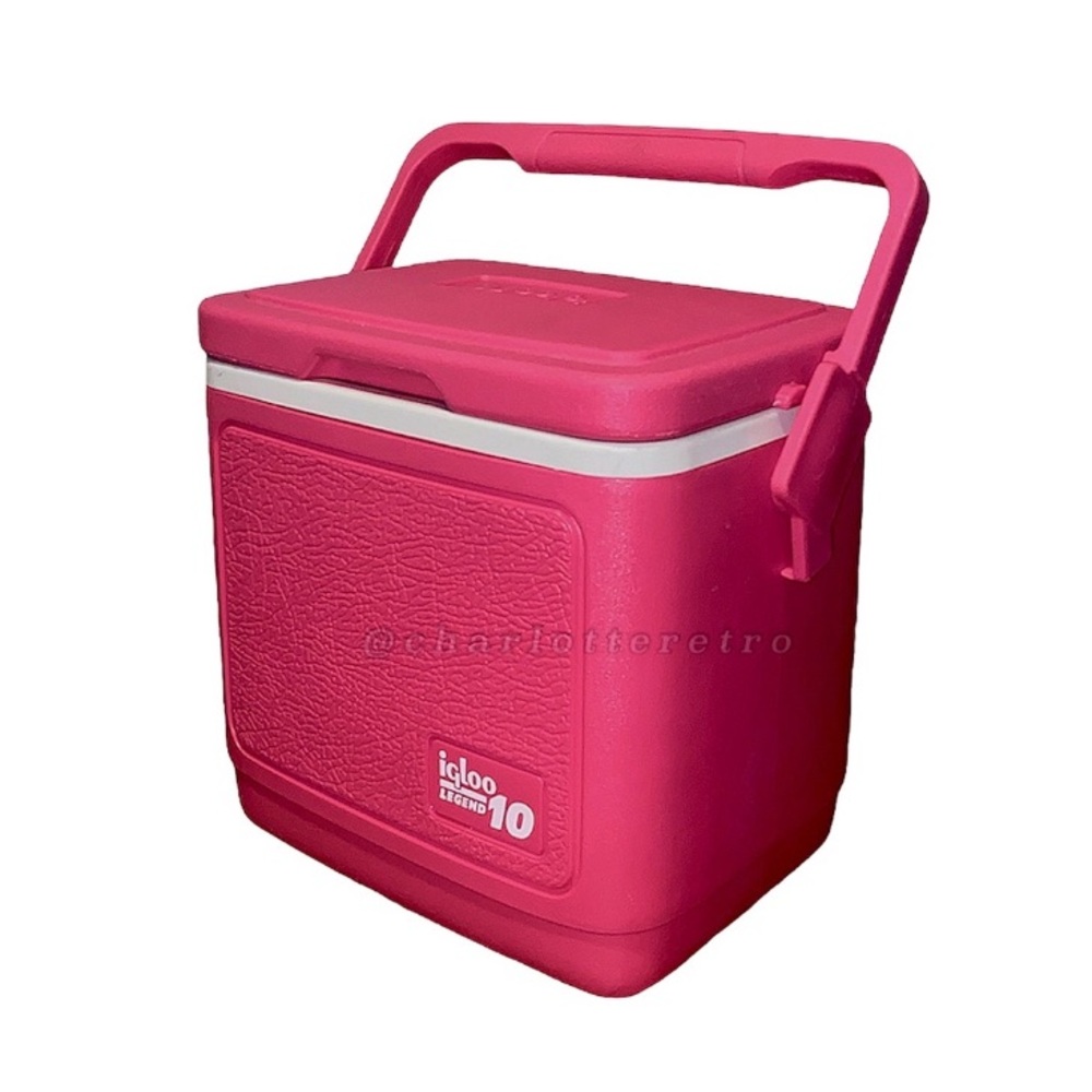 vtg Hot Pink IGLOO Legend 10 Cooler
